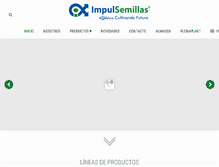 Tablet Screenshot of impulsemillas.com